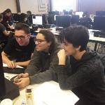 Students' programming skills tested during computing contest